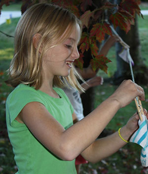 Hanging on Clothes Line