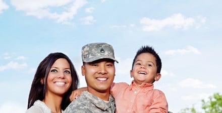 A military family.