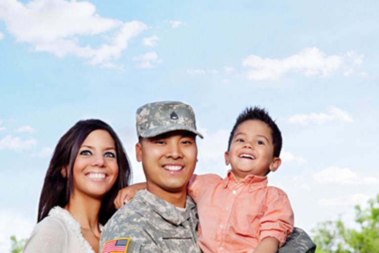 A military family.