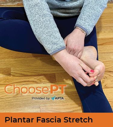 Plantar Fascia Stretch