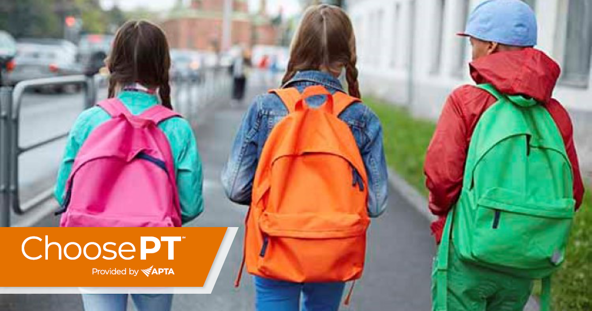 Health Tips | 3 Tips for Backpack Safety | Choose PT